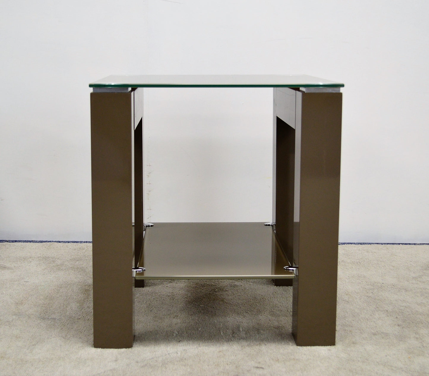 Glass Side Table