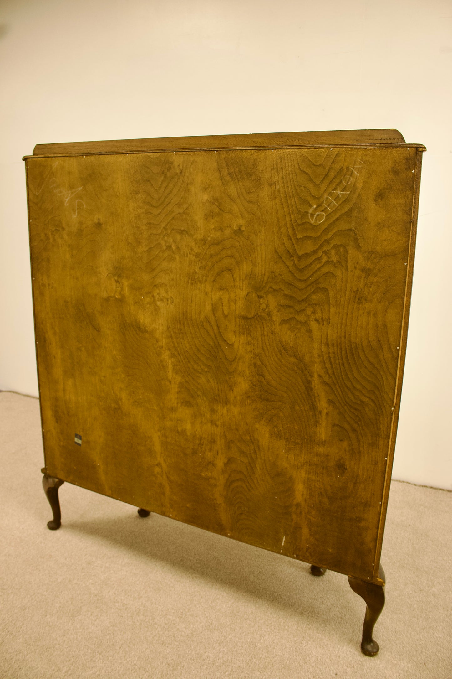 Vintage Display Cabinet with Mirror
