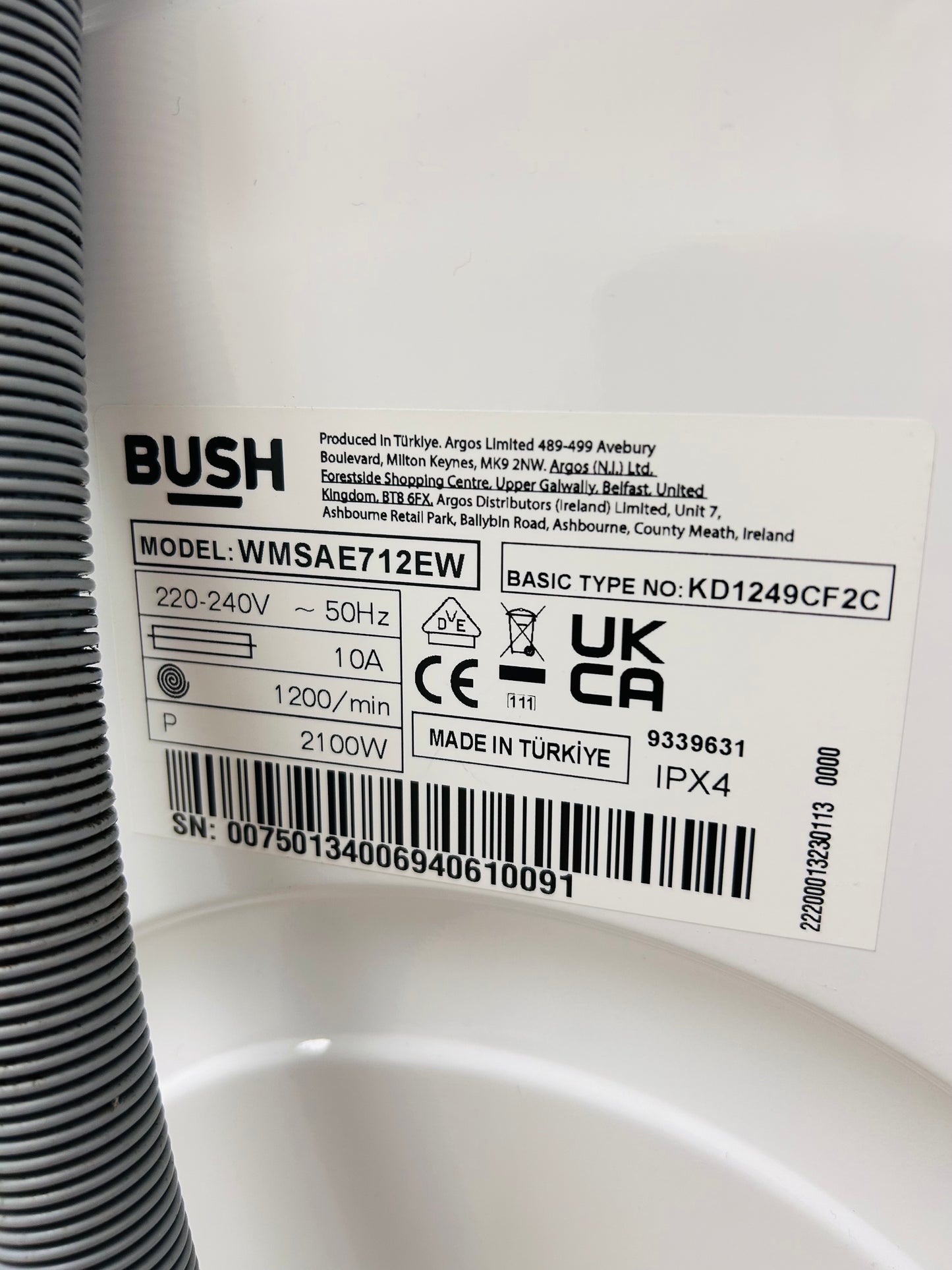 Washing Machine by Bush