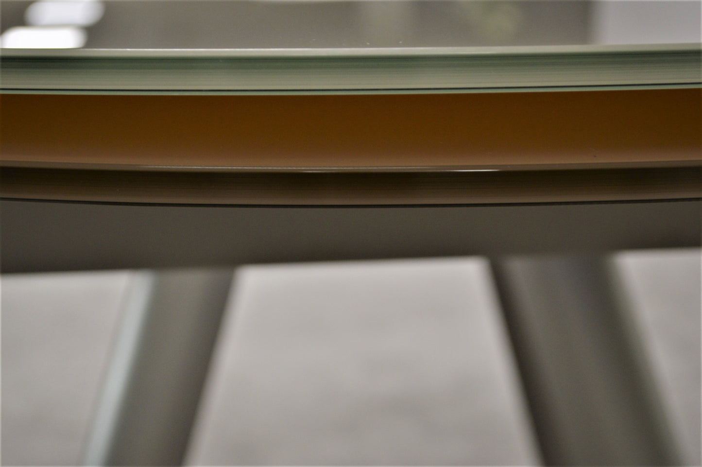 Bontempi Casa's Extendable Glass Table.