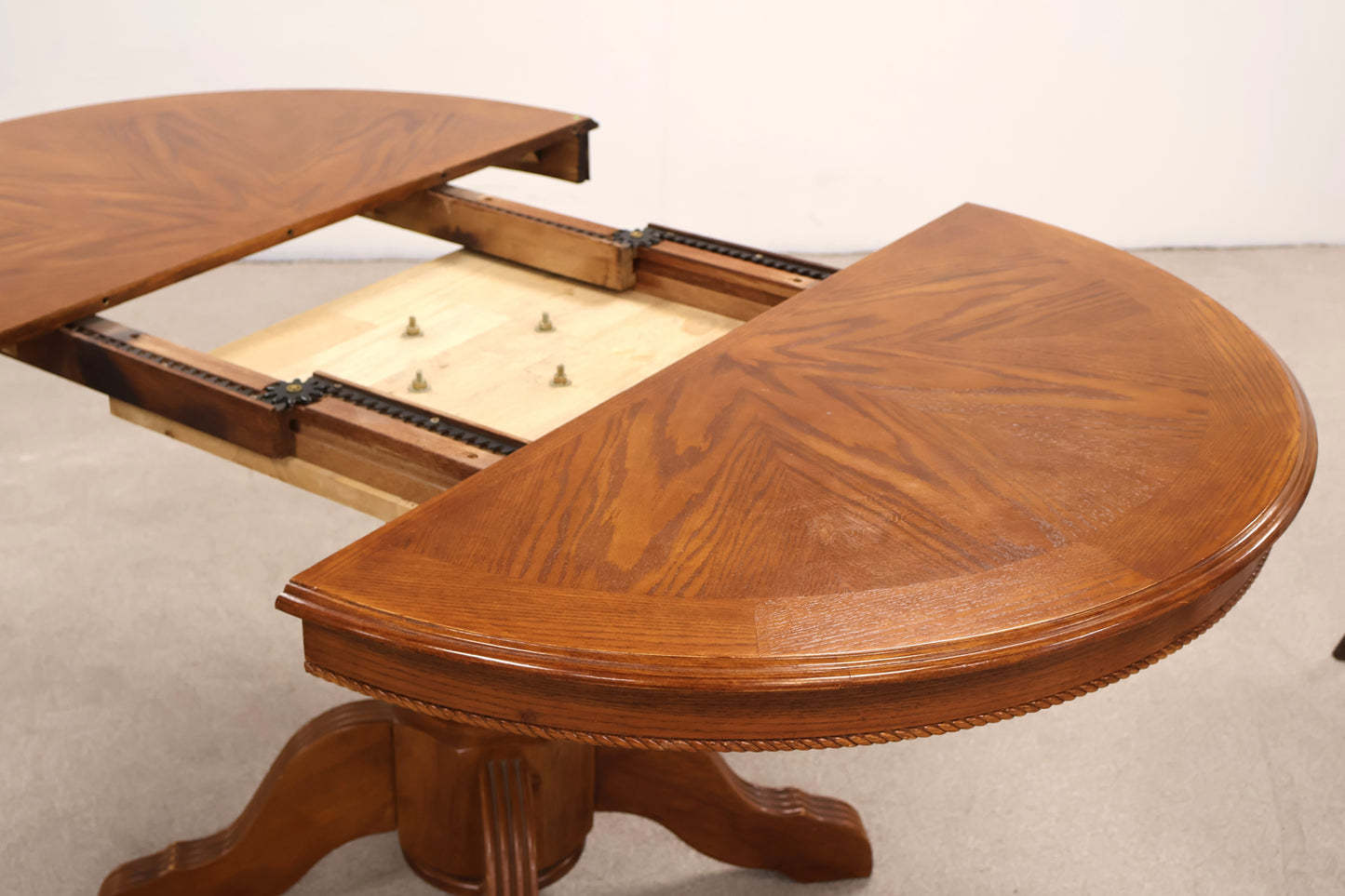 Wooden Dining Table and Four Bistro Style Chairs