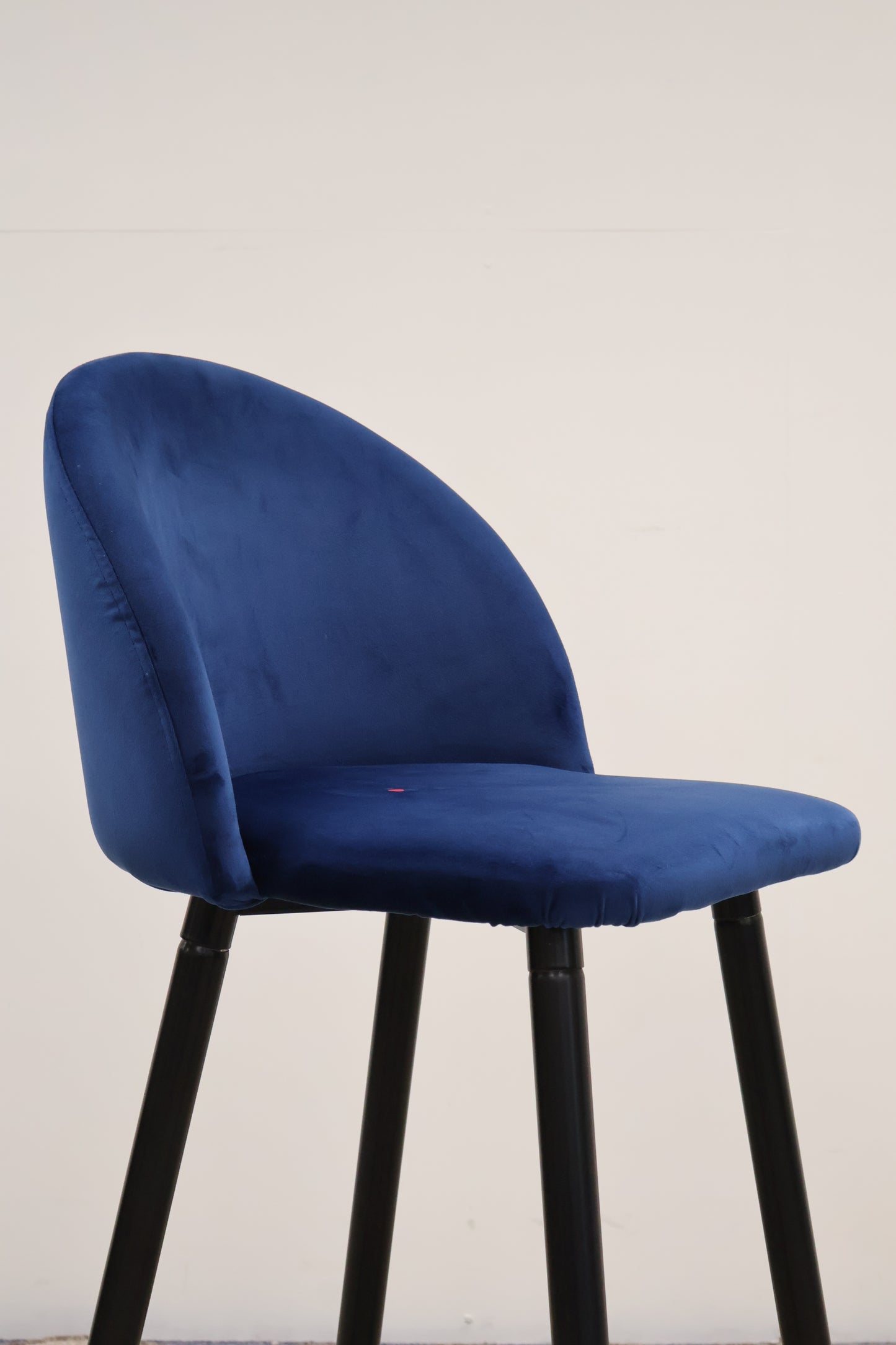 Blue Velvet Bar Stool
