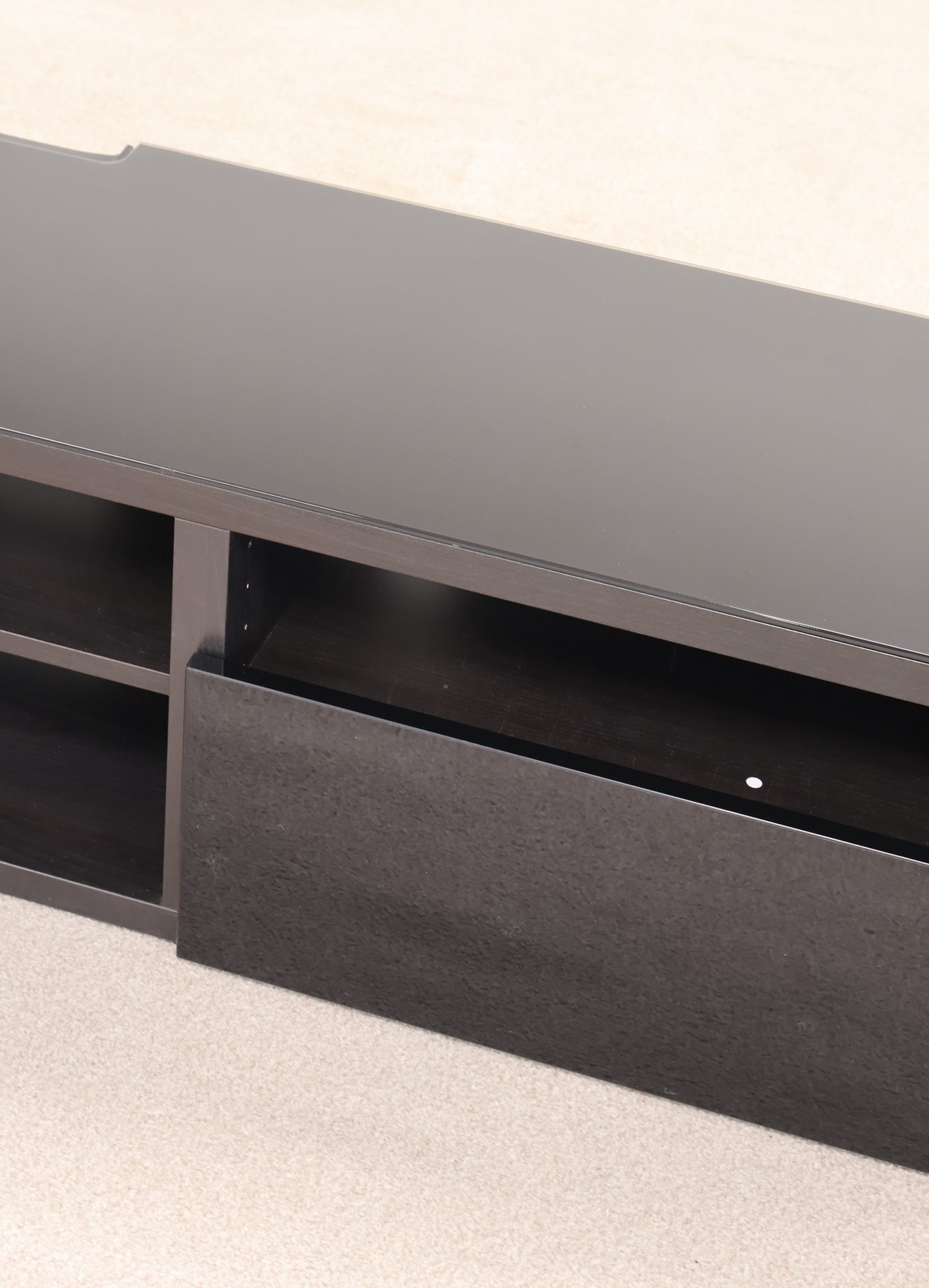 Black Gloss Tv Unit by Ikea