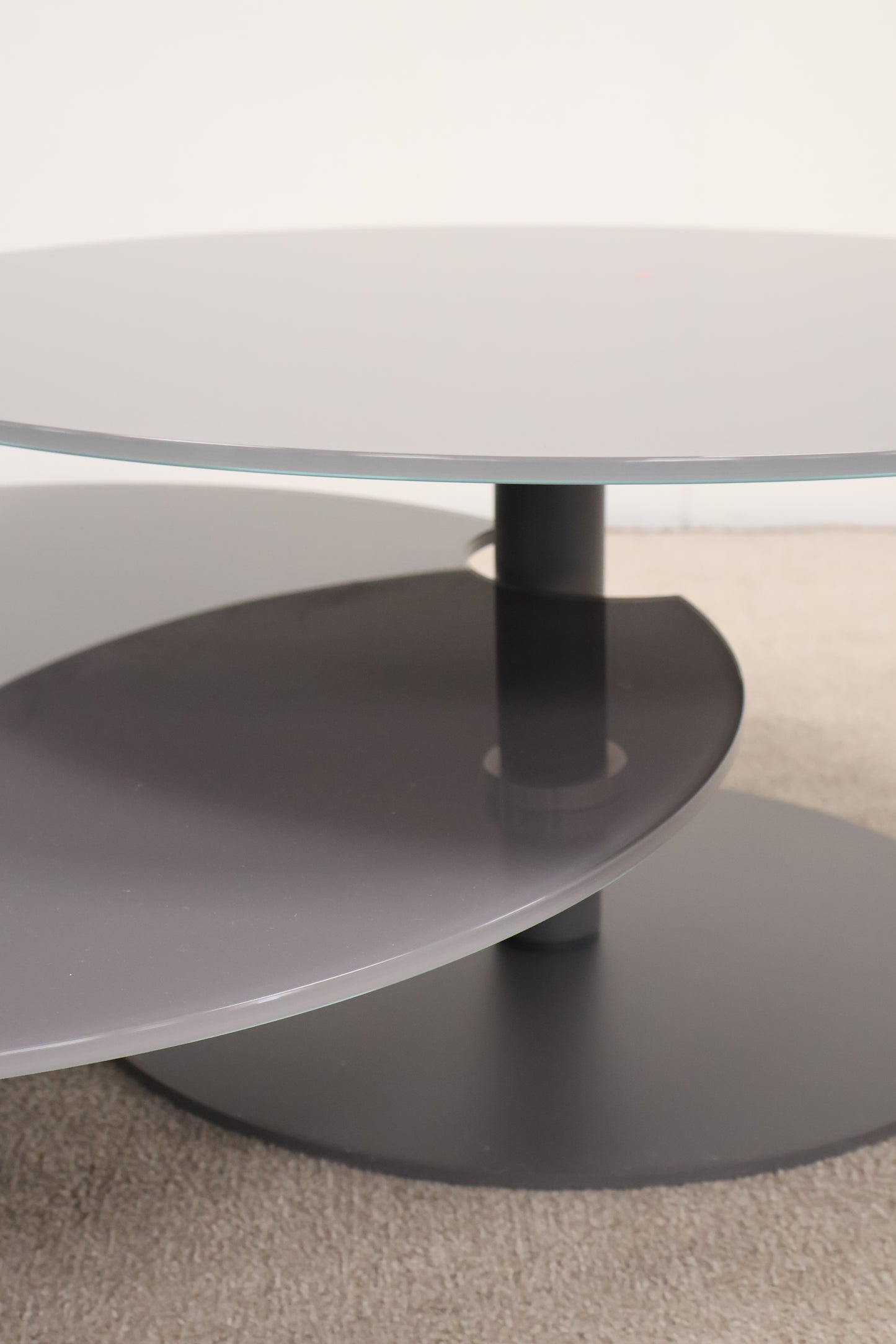 Circular Glass Coffee Table