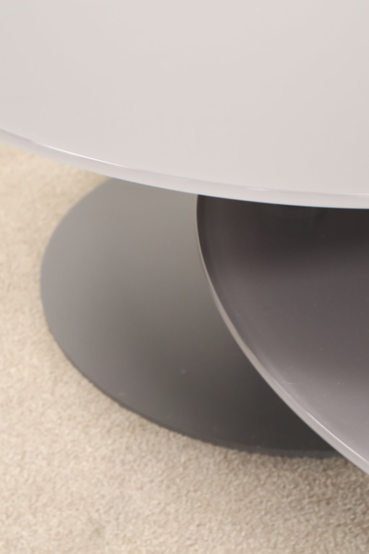Circular Glass Coffee Table