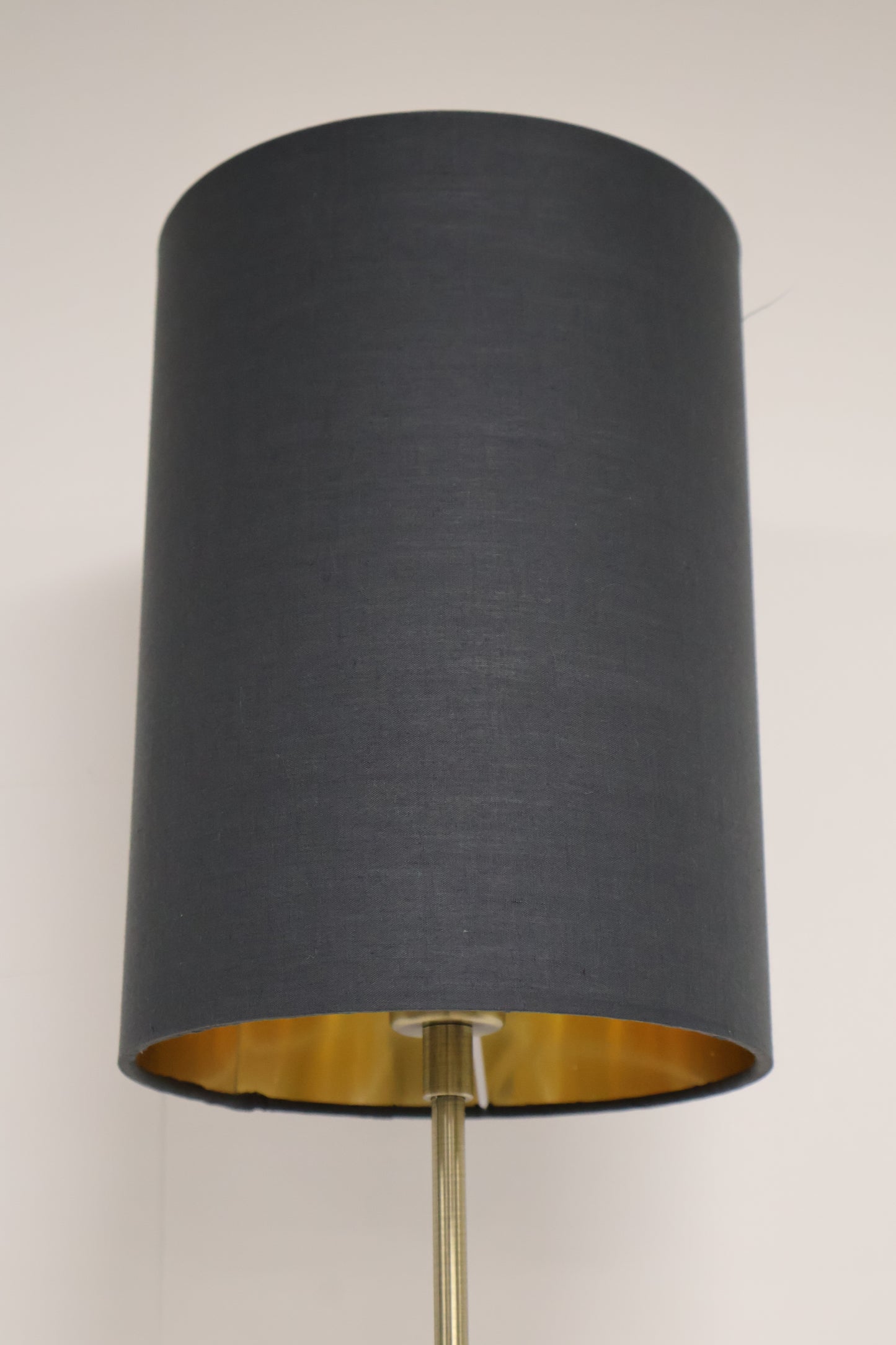 Gold and Navy Lamp by R.V Astley