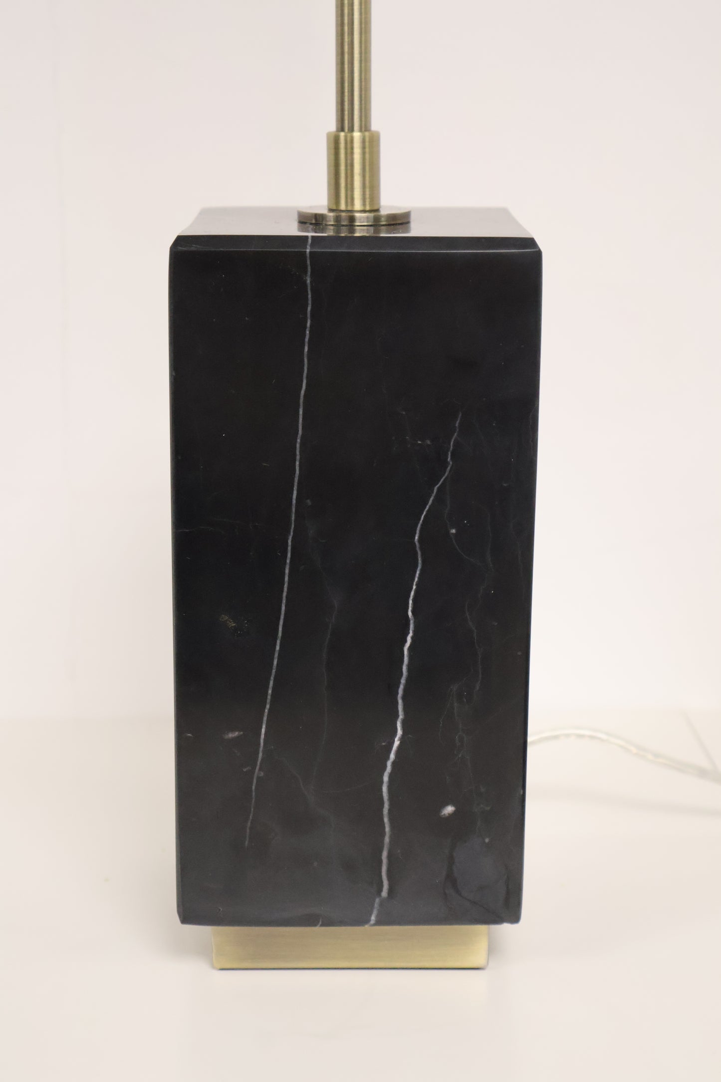 Gold and Navy Lamp by R.V Astley