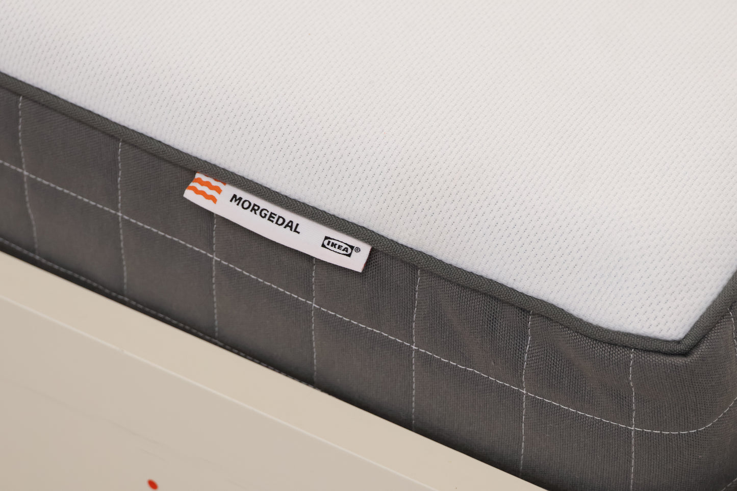 Ivory King Size Bed and Mattress