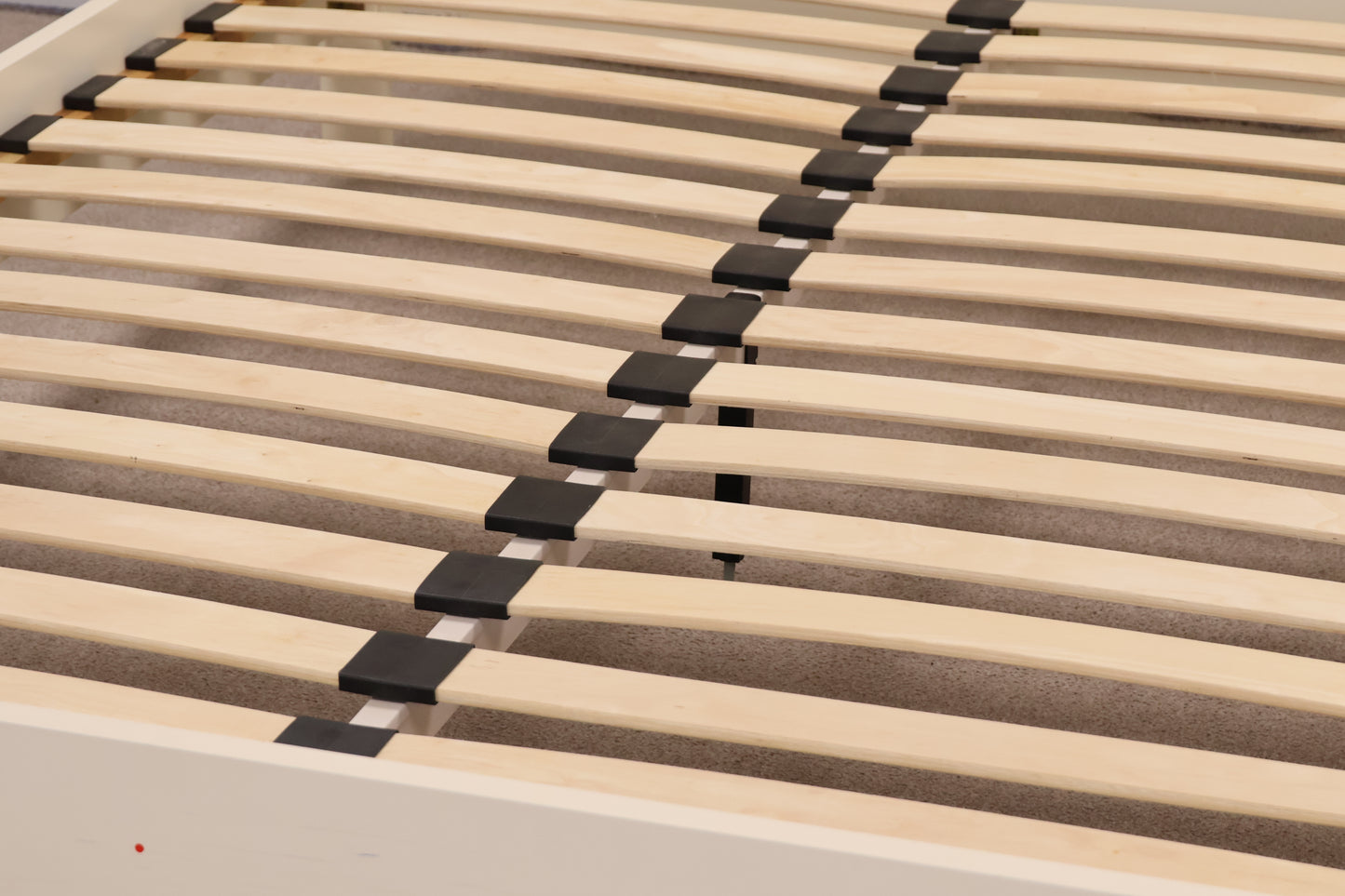 Ivory King Size Bed and Mattress