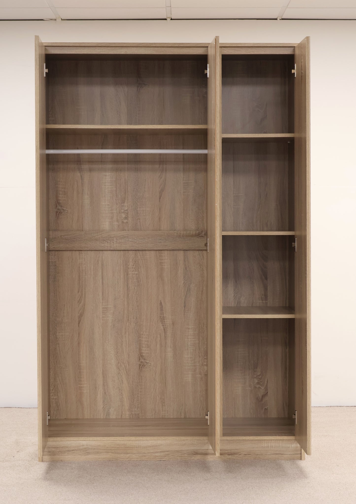 Triple wardrobe