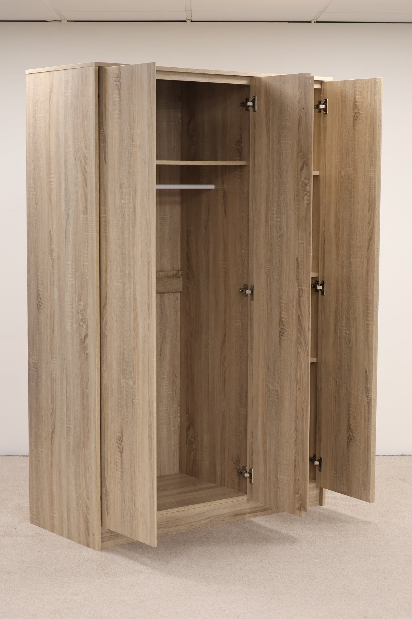 Triple wardrobe