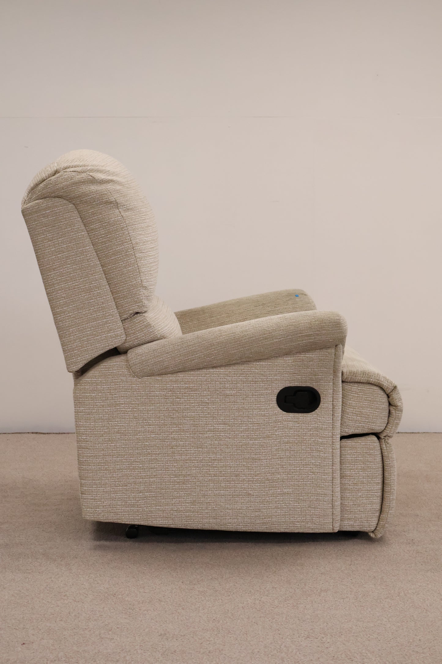 Matching Cream Recliners (manual) by Sherborne