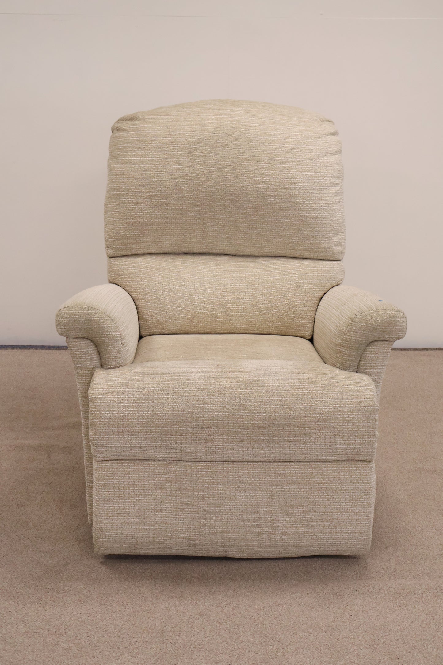 Matching Cream Recliners (manual) by Sherborne