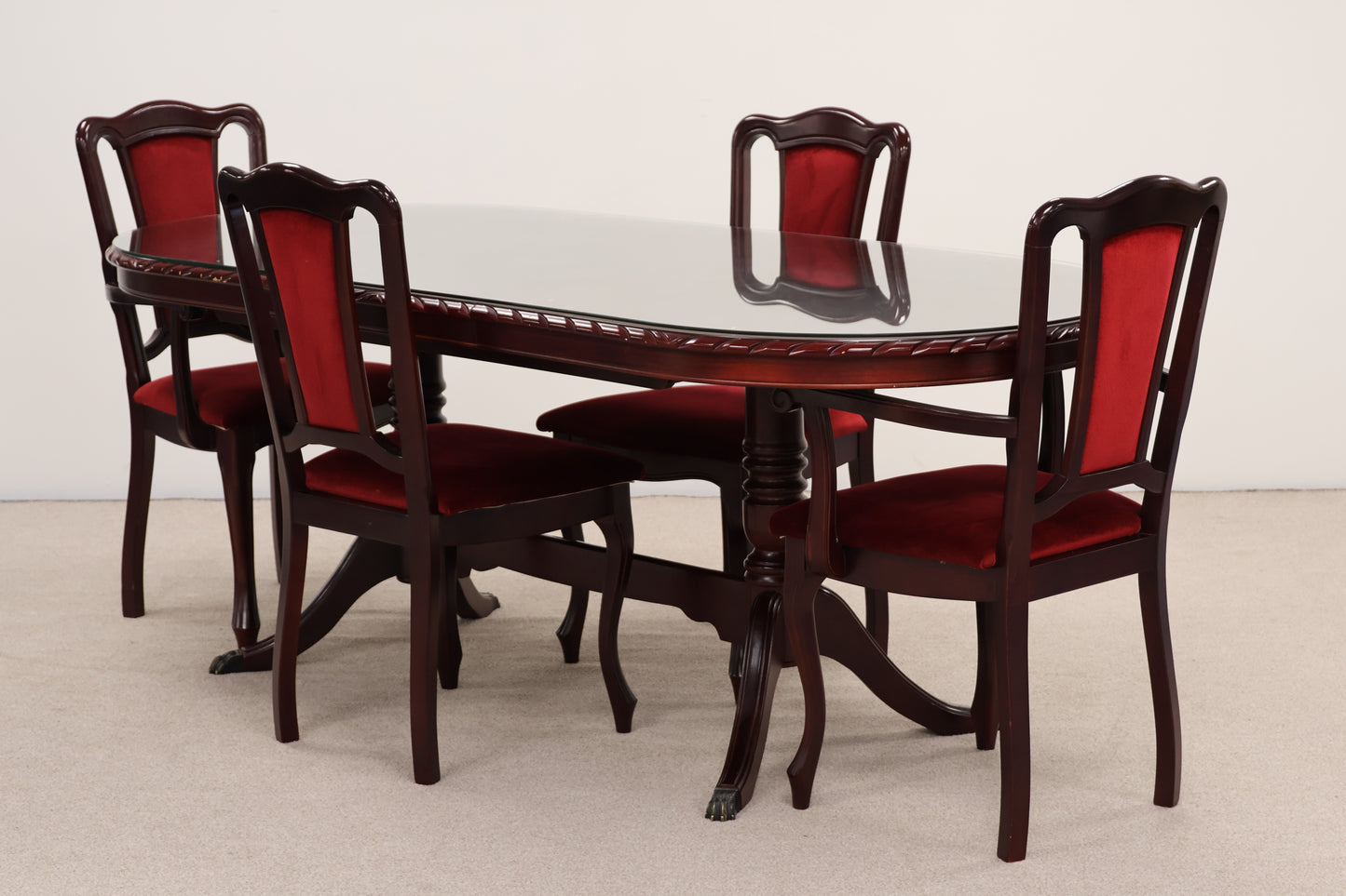Mahogany Extendable Table