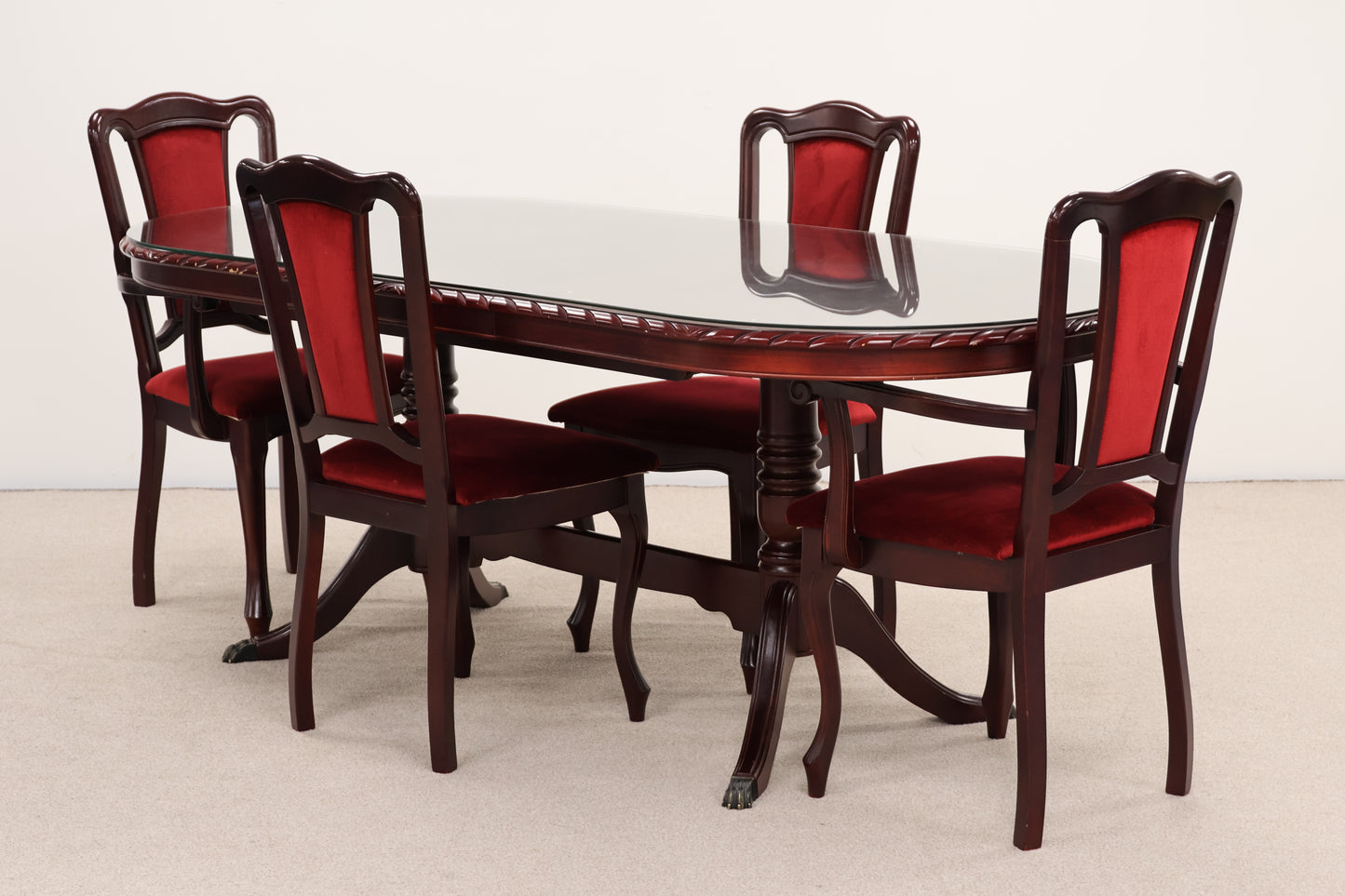 Mahogany Extendable Table