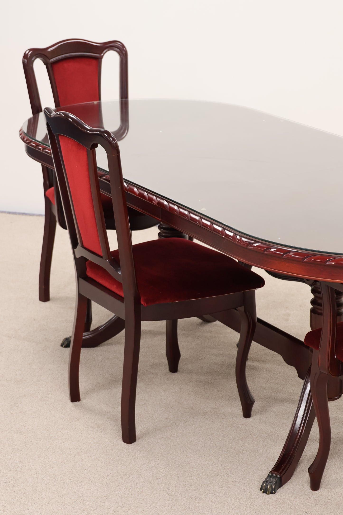 Mahogany Extendable Table
