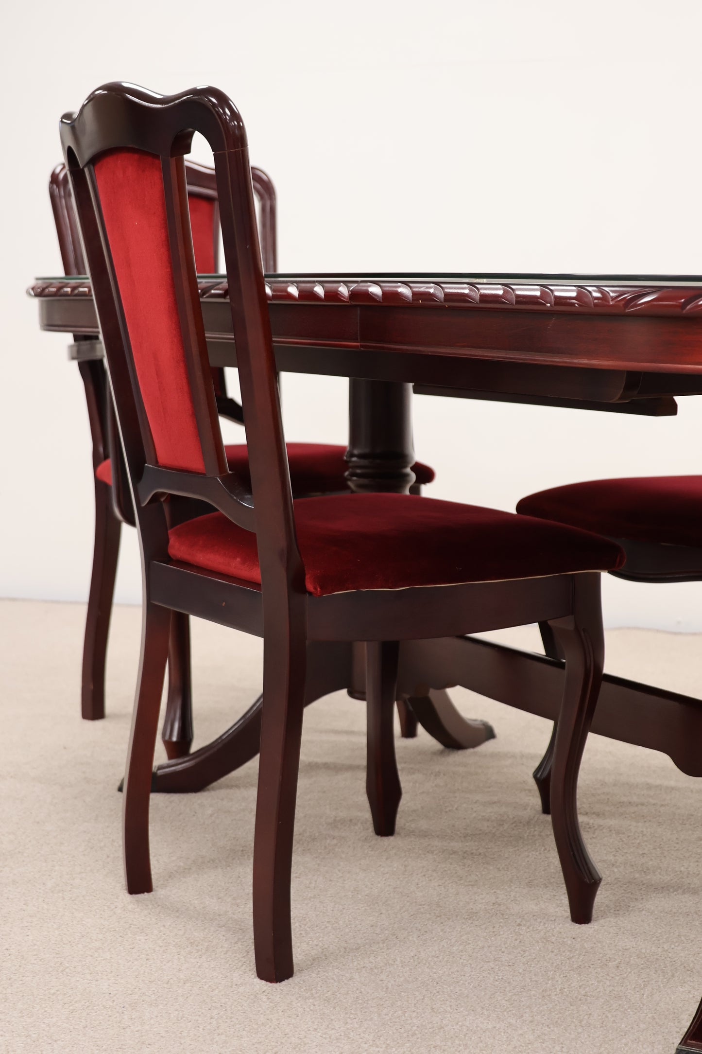 Mahogany Extendable Table