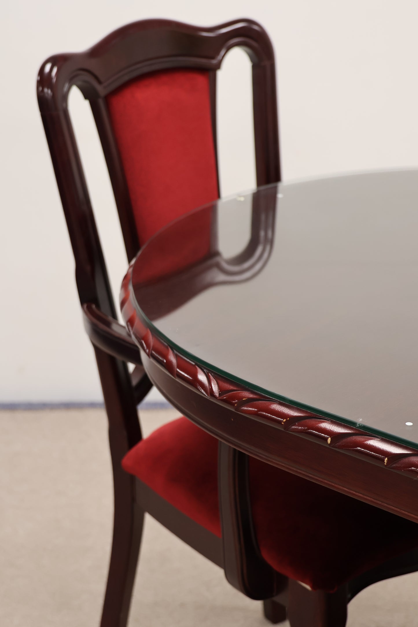 Mahogany Extendable Table