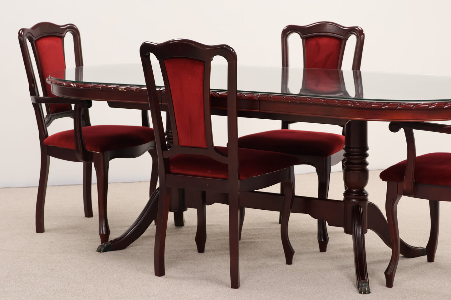 Mahogany Extendable Table