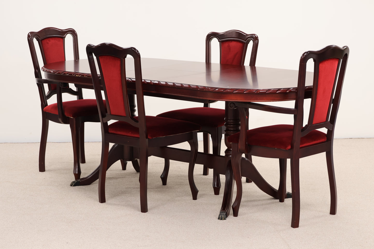 Mahogany Extendable Table