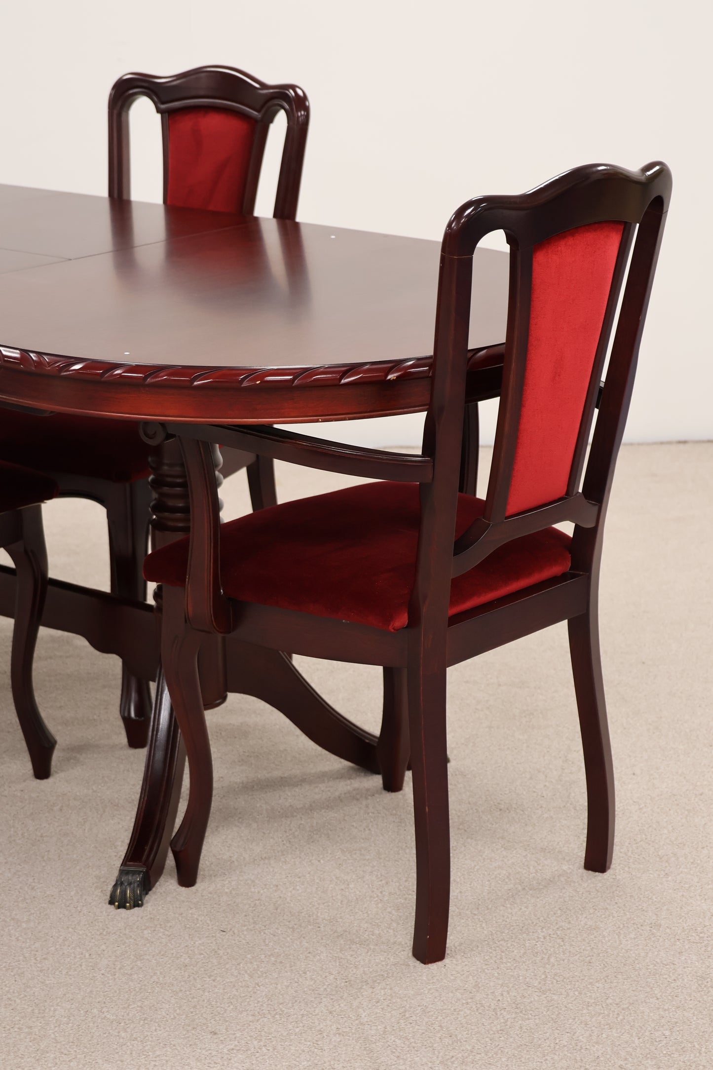 Mahogany Extendable Table