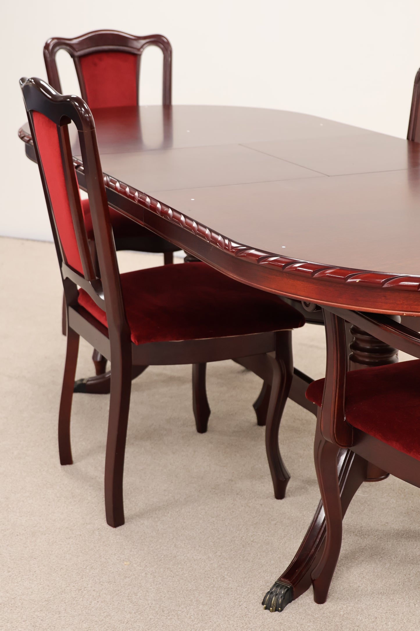 Mahogany Extendable Table