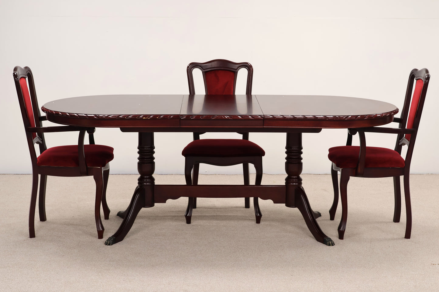 Mahogany Extendable Table