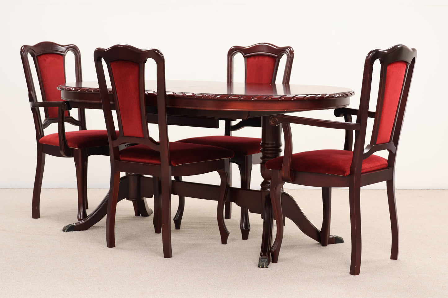 Mahogany Extendable Table