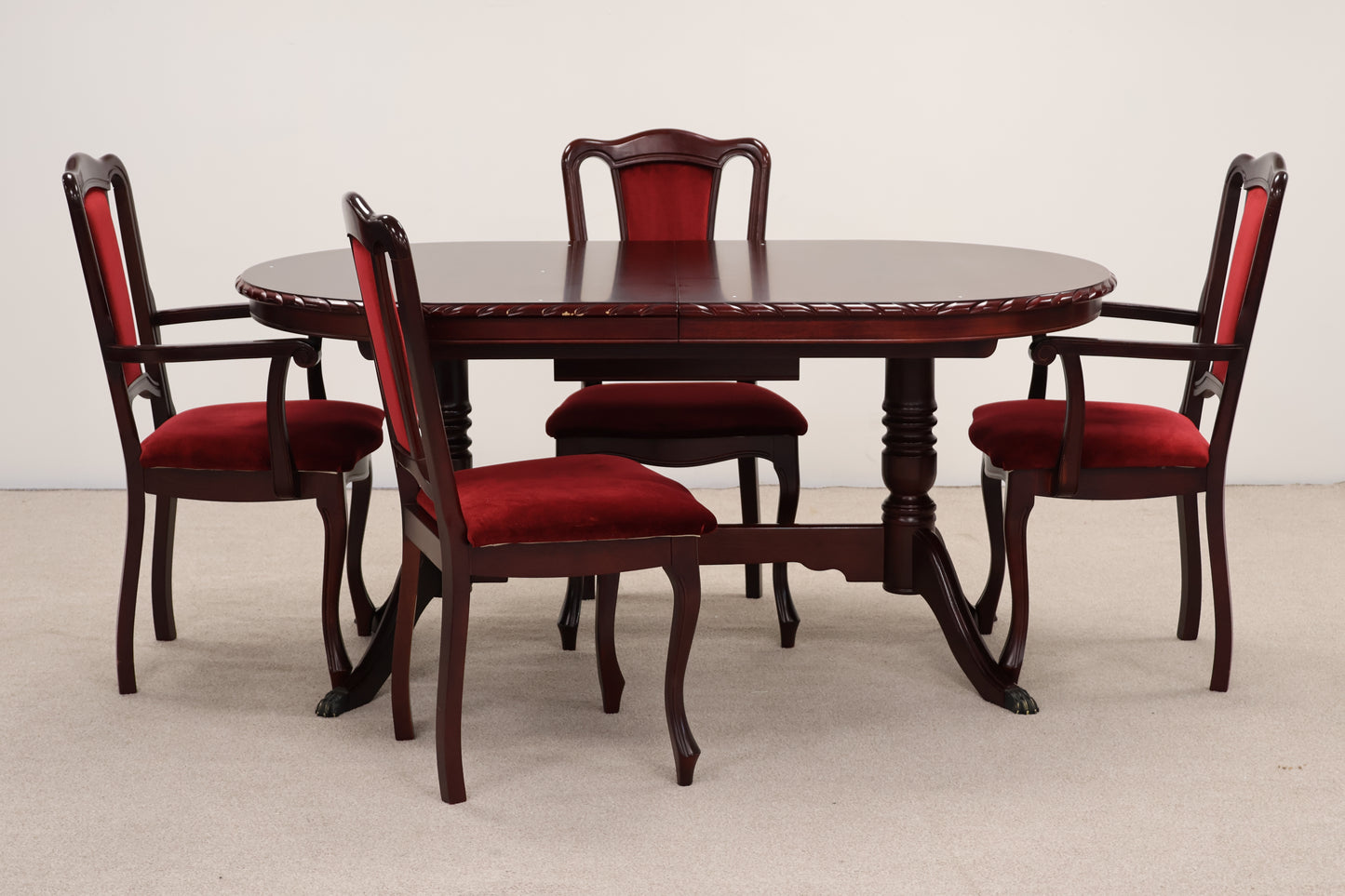 Mahogany Extendable Table