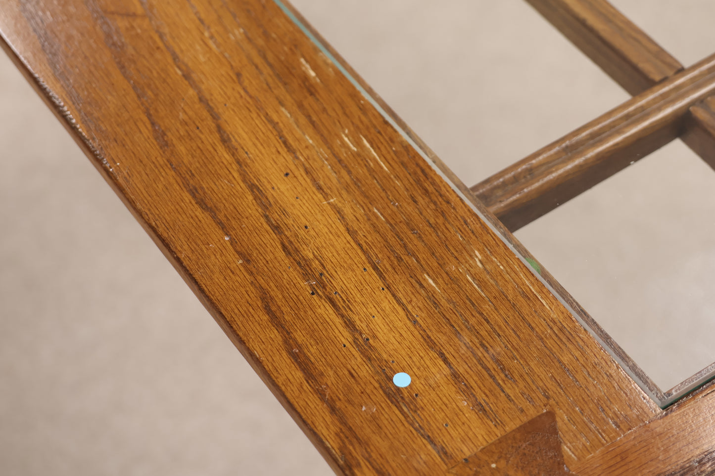 Oak Wood Console Table