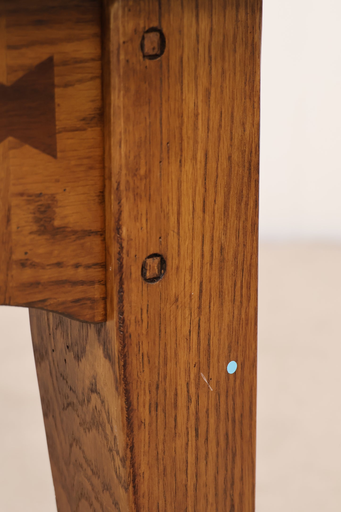 Oak Wood Console Table