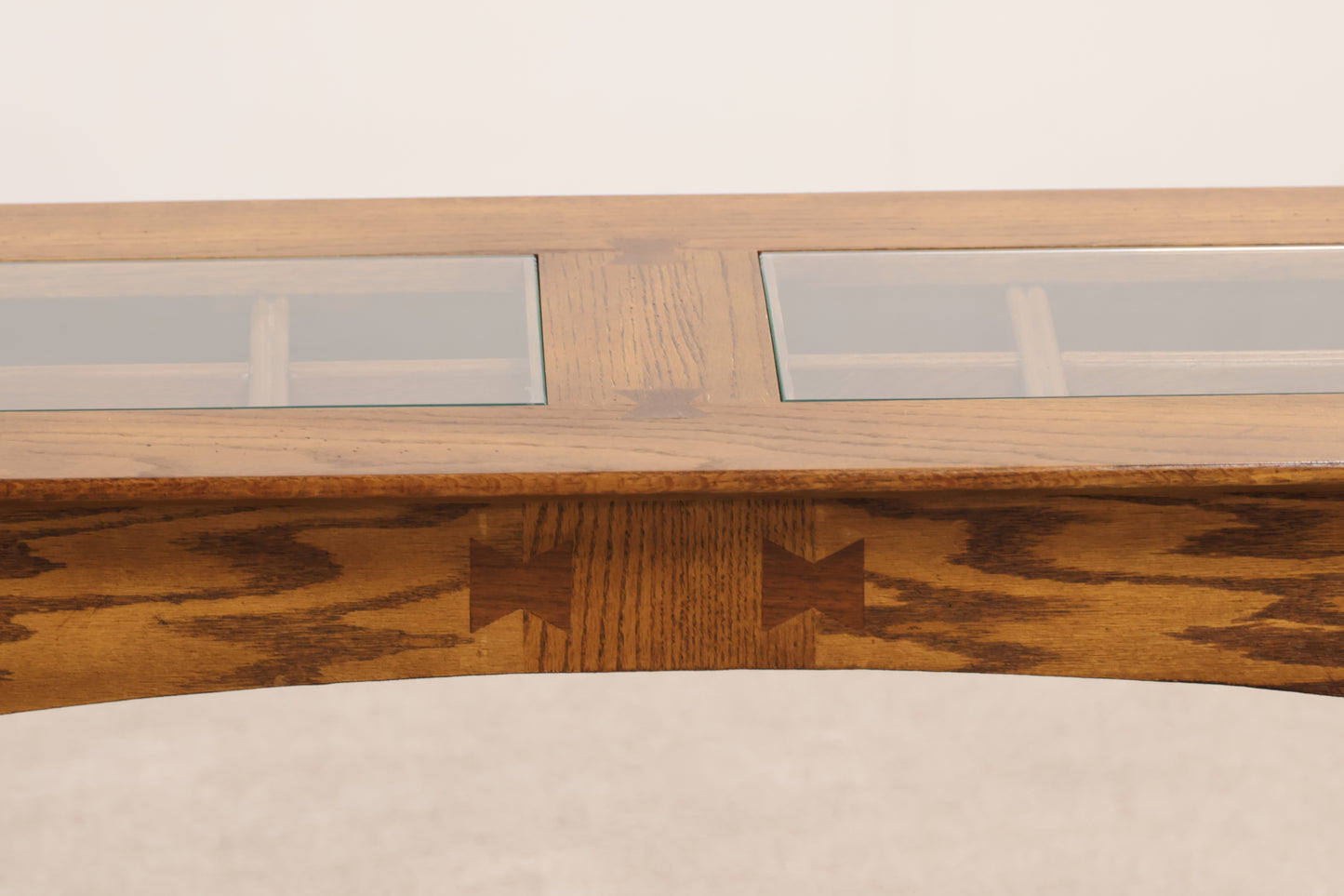 Oak Wood Console Table