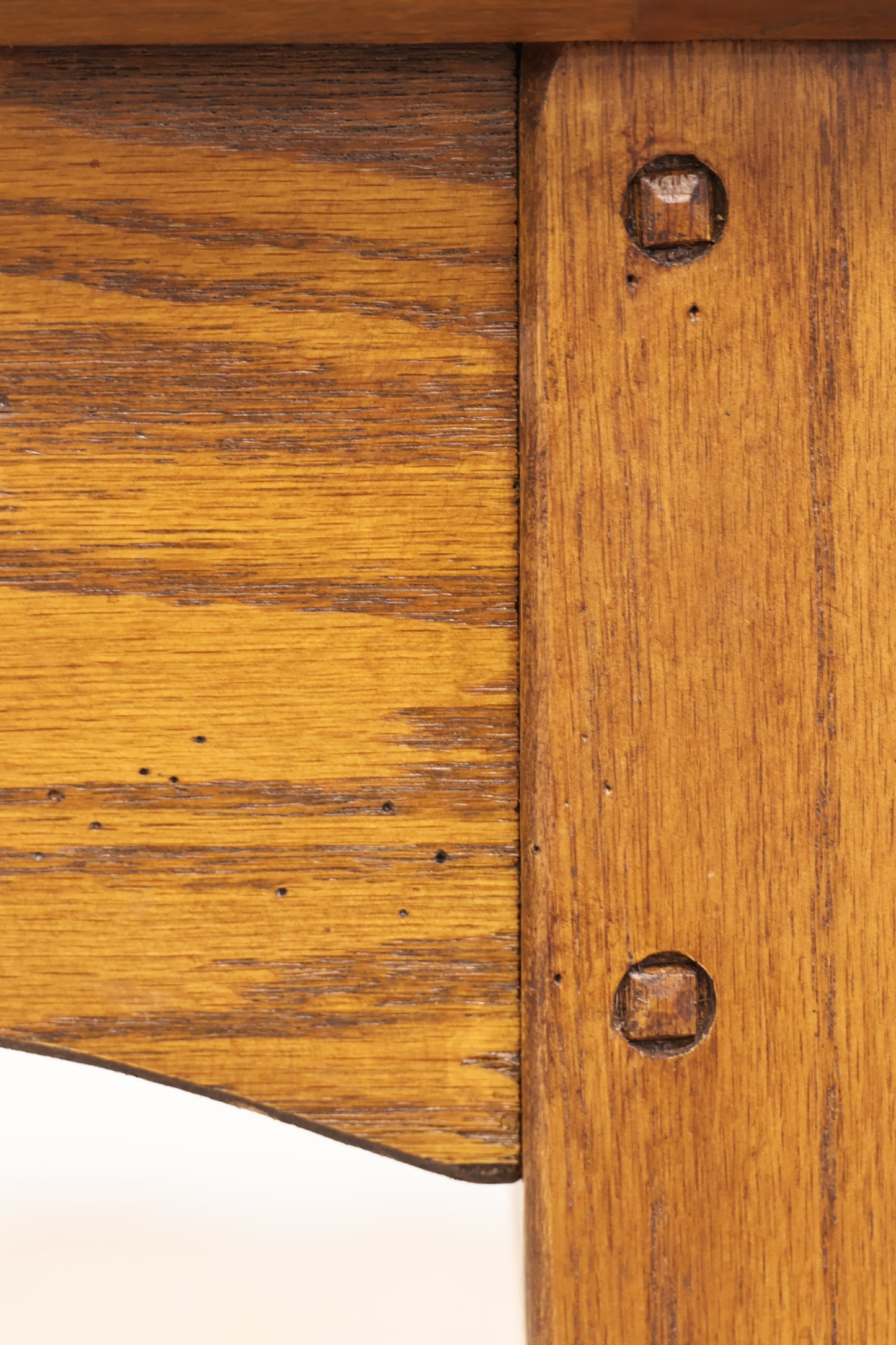 Oak Wood Console Table