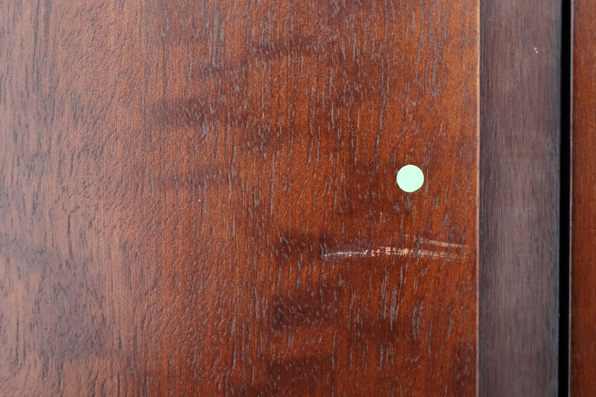 Vintage Stag Minstrel Mahogany Linen Cupboard