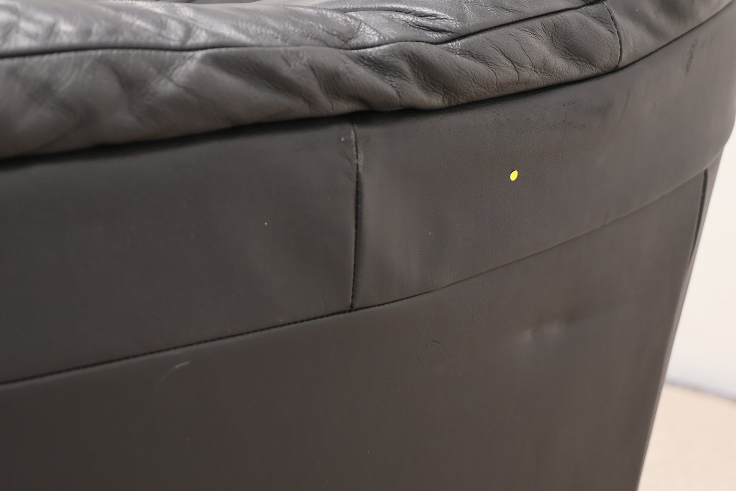Faux Leather Sofa