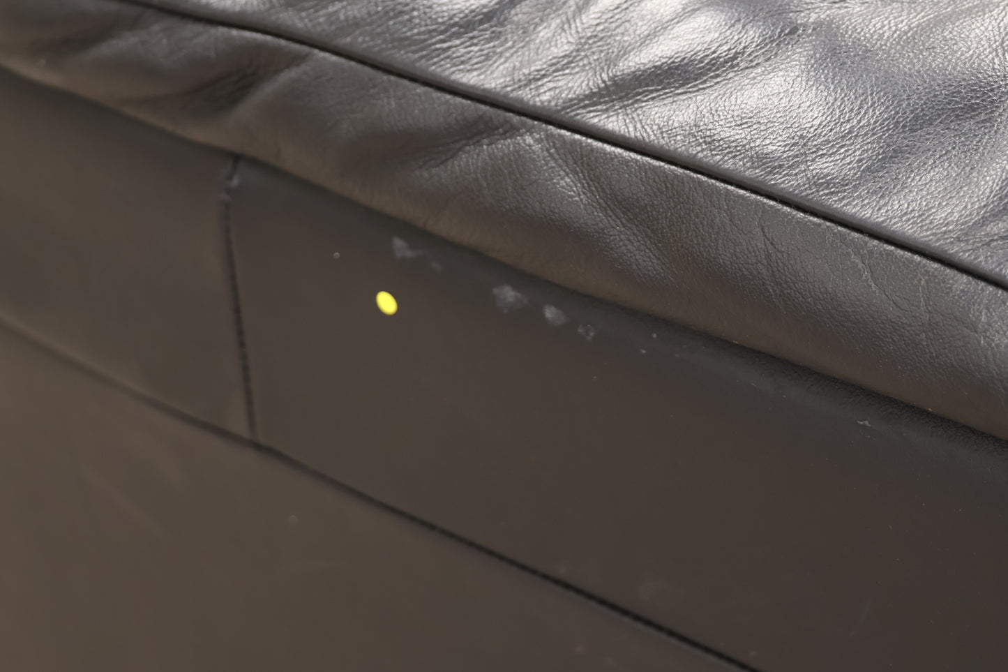 Faux Leather Sofa