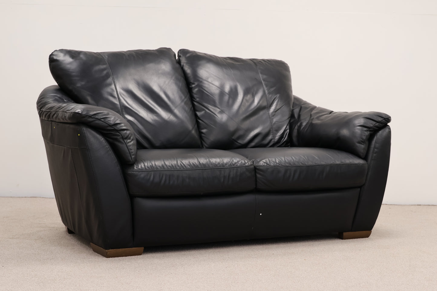 Faux Leather Sofa