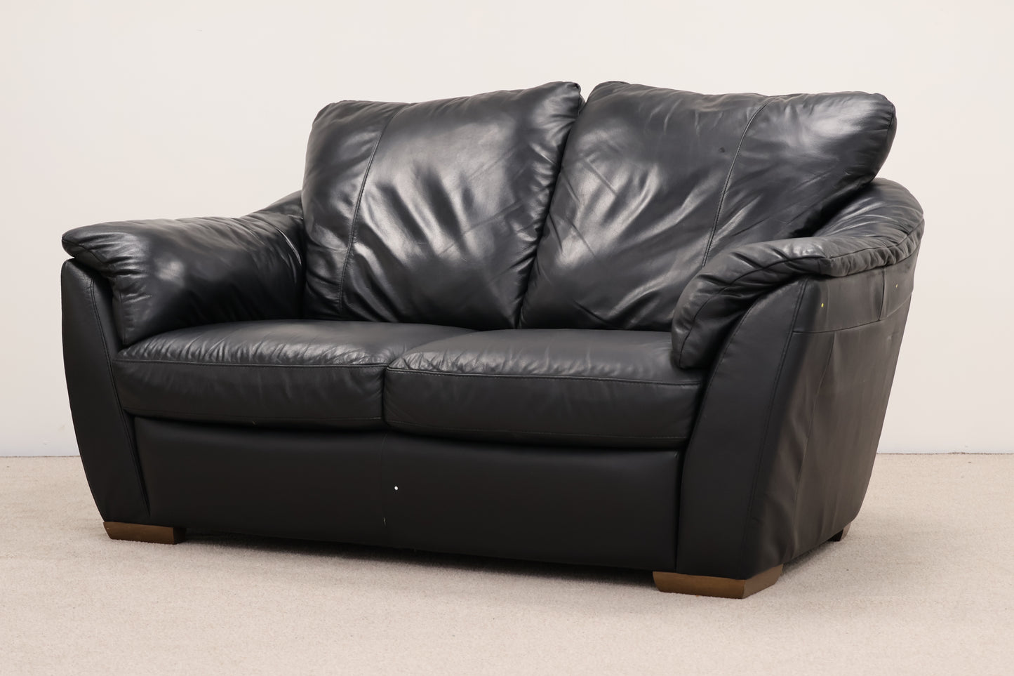 Faux Leather Sofa