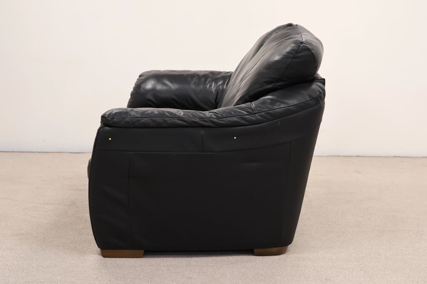 Faux Leather Sofa
