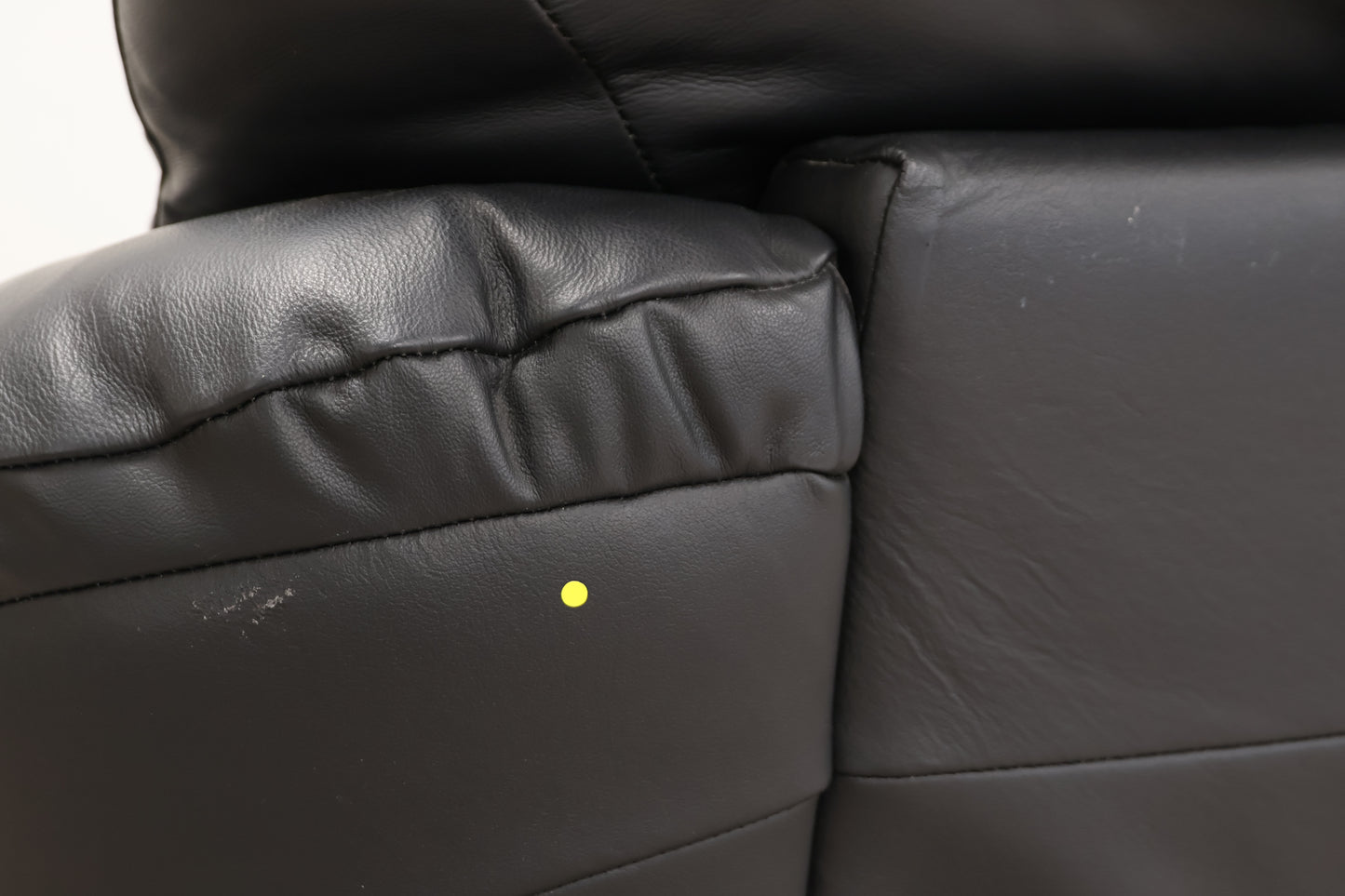 Faux Leather Sofa