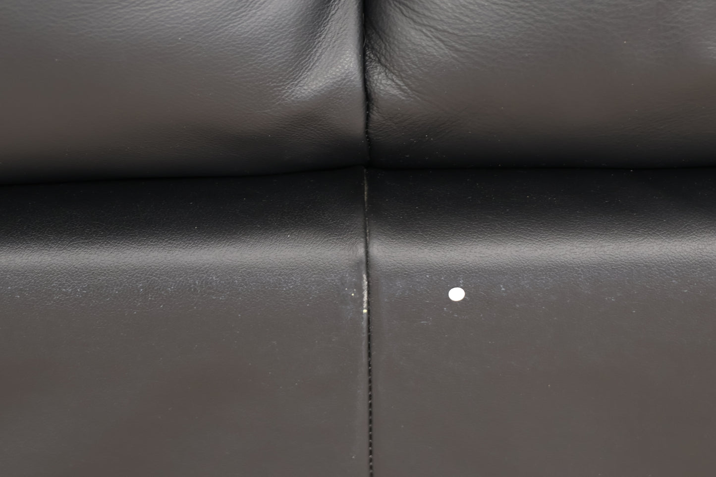 Faux Leather Sofa