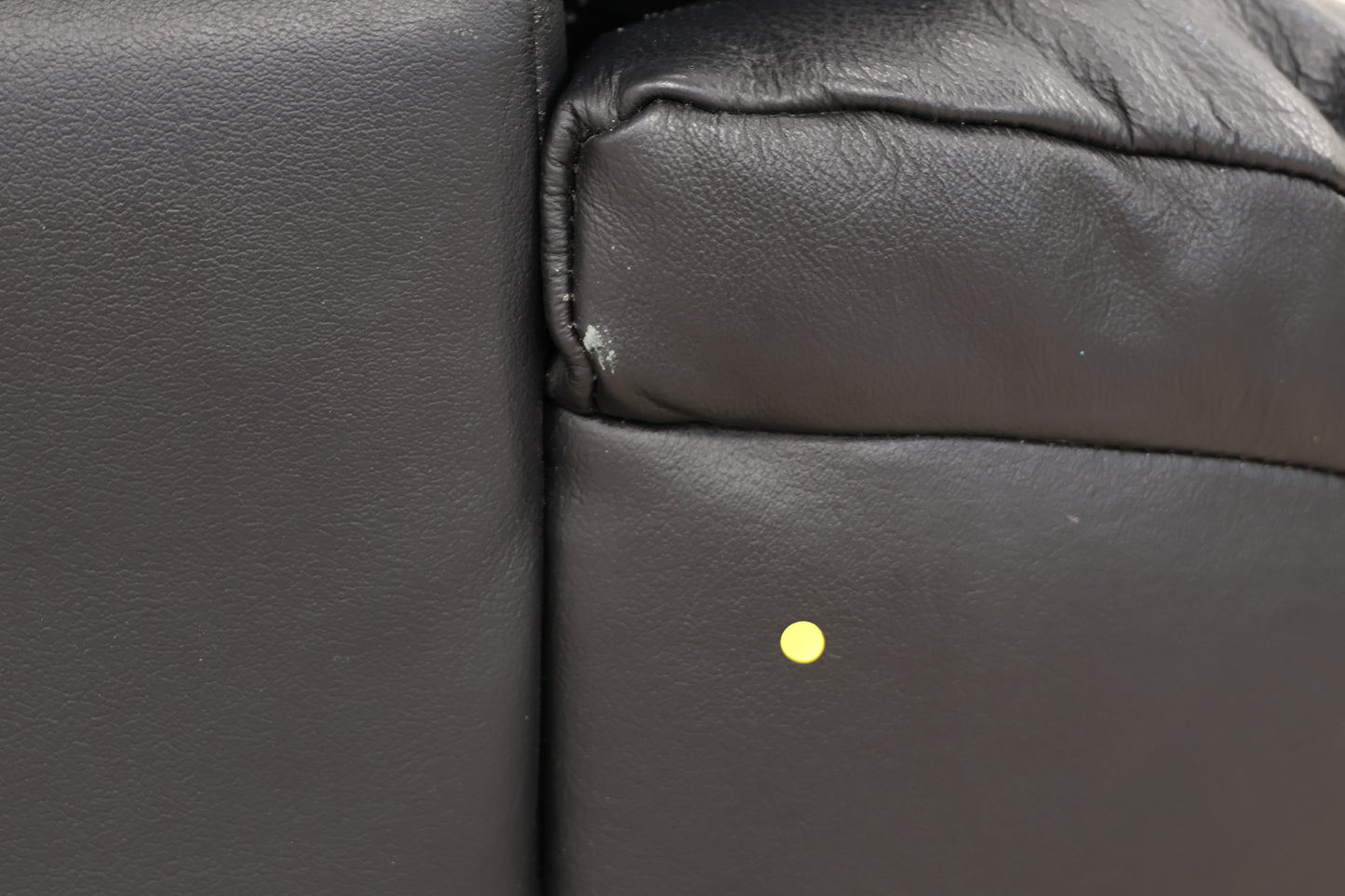 Faux Leather Sofa