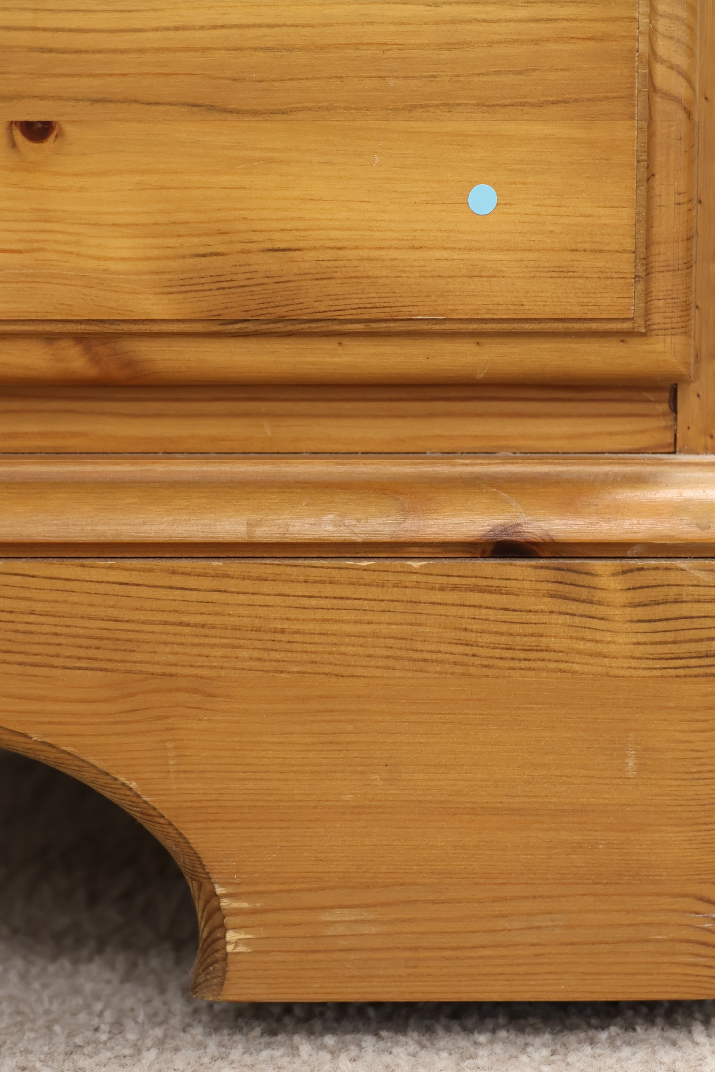 Pine Chest of Drawers by Ducal