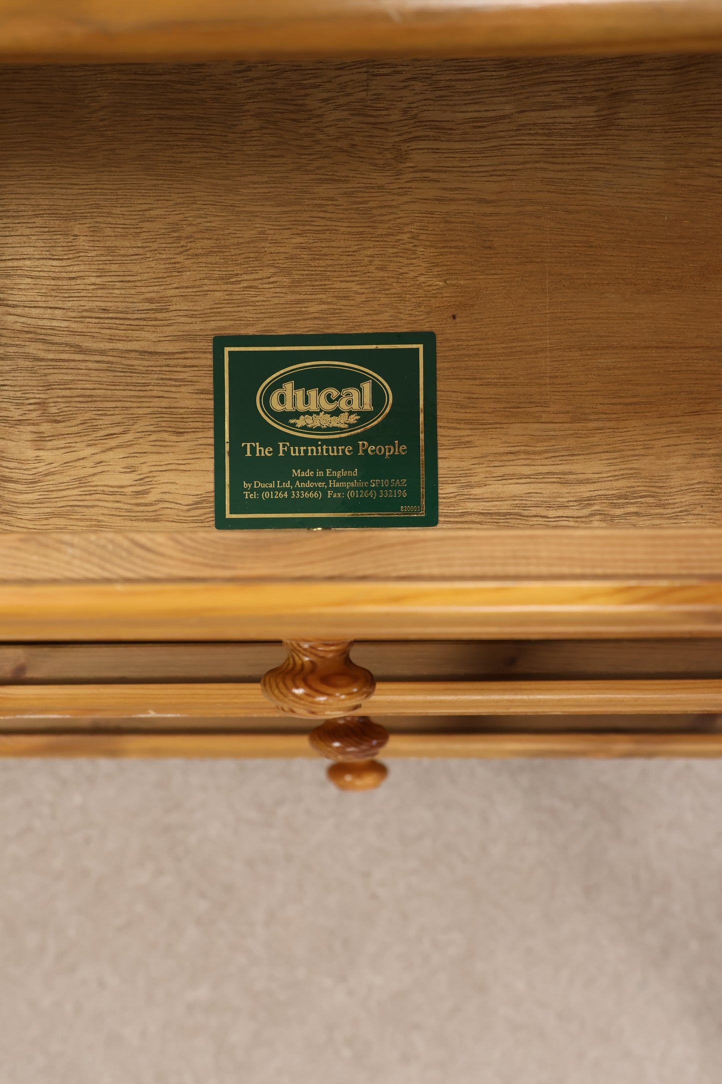 Pine Chest of Drawers by Ducal
