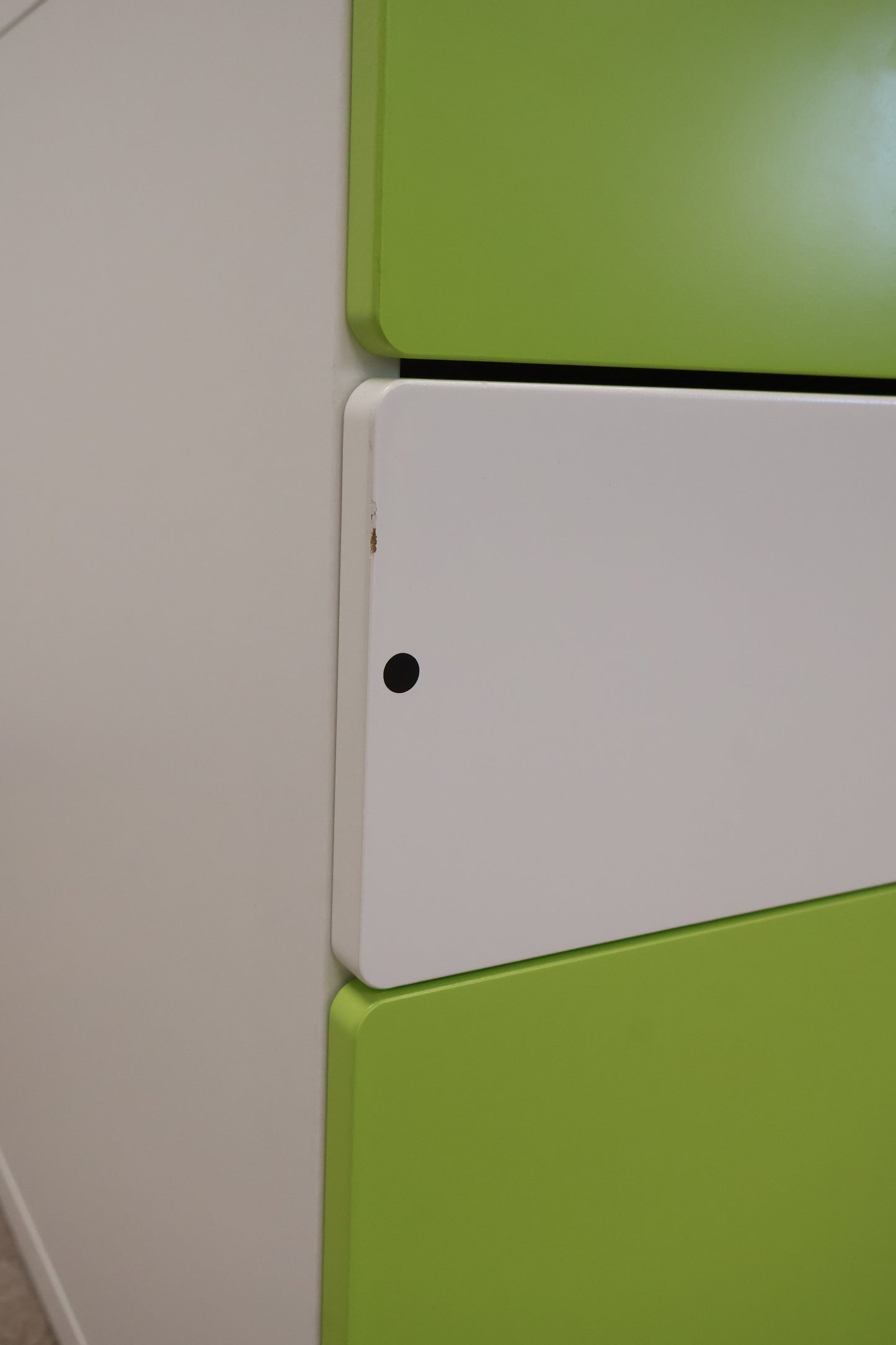 Lime Green Chest of Drawers