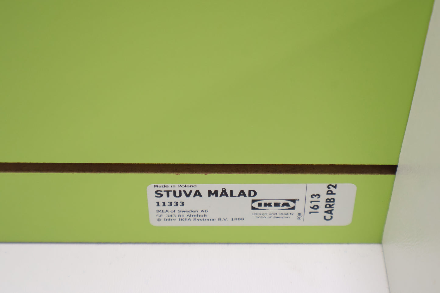 Lime Green Chest of Drawers