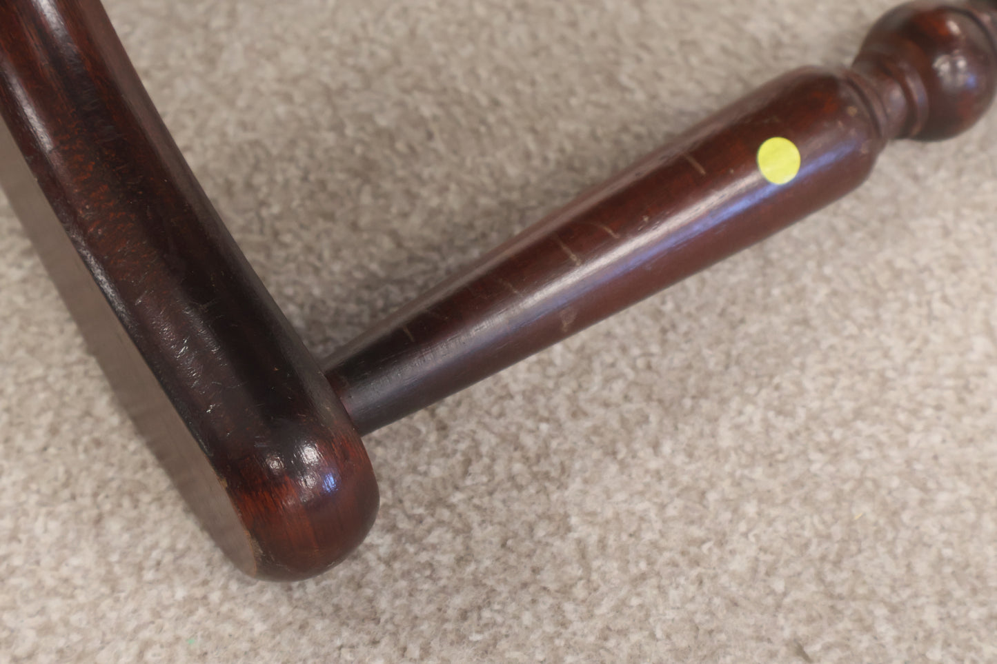 'Chesterfield' Style Armchair and Footstool