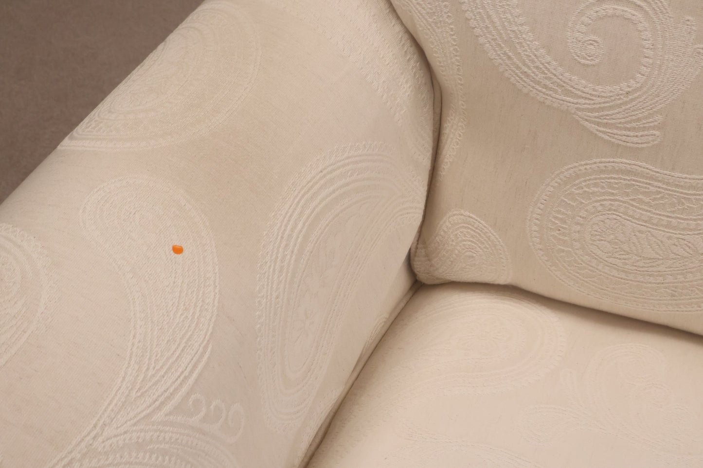 Cream Two Seat Sofa