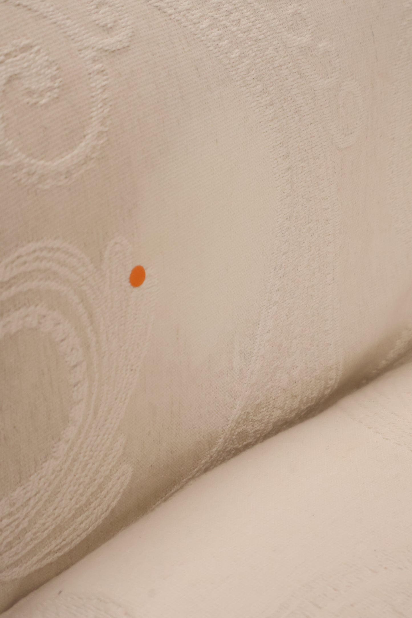 Cream Two Seat Sofa