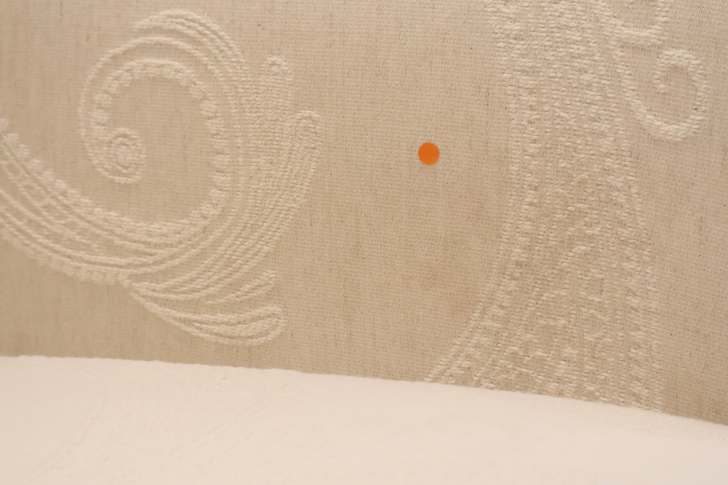 Cream Two Seat Sofa